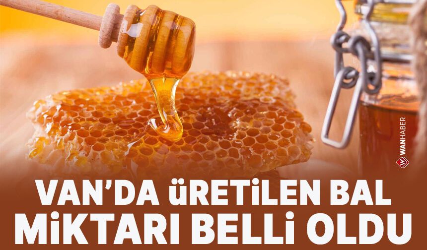 Van’da üretilen organik bal miktarı belli oldu