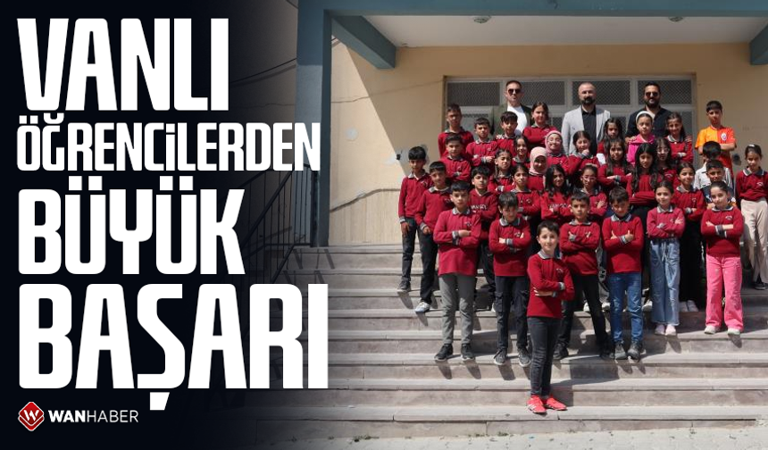 Vanlı öğrencilerden önemli başarı