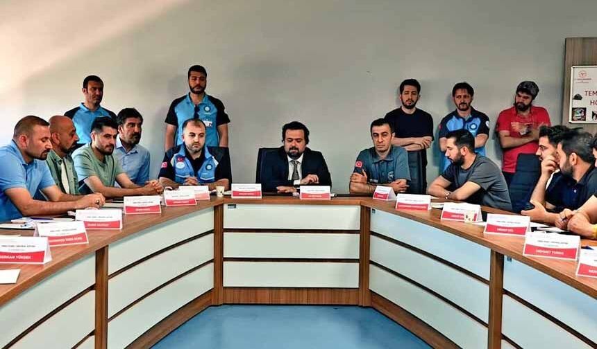 Van İl Sağlık Müdürlüğü’nde değerlendirme toplantıları