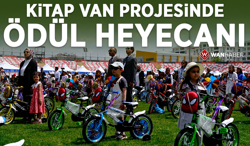 Kitap Van Projesinde ödül heyecanı