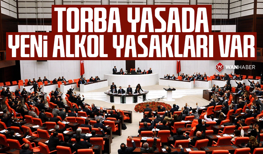 TBMM'de torba yasası görüşülecek: Alkole sıkı düzenlemeler yolda