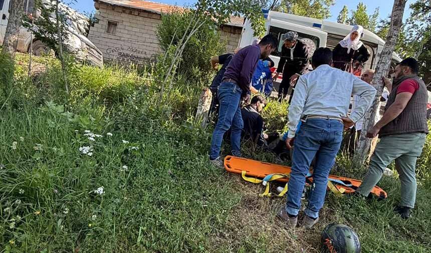 Hakkari'de motosiklet kazası: 1 yaralı