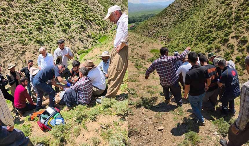 Yaylada rahatsızlanan çoban kurtarıldı