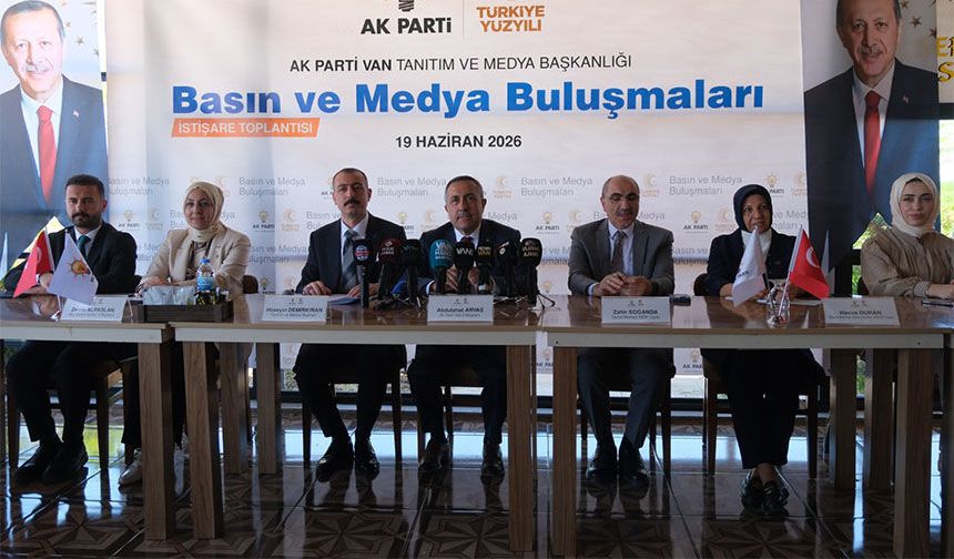 AK Parti Van İl Başkanlığı’ndan istişare toplantısı