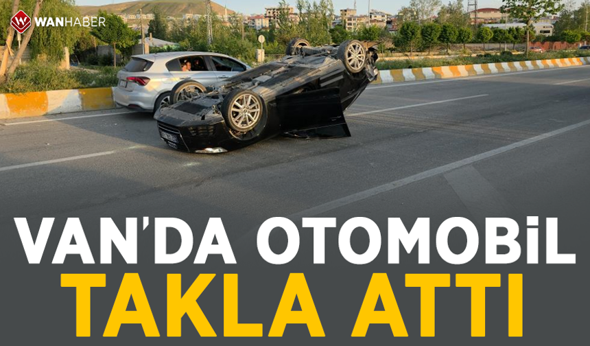 Van'da trafik kazası: 2 yaralı
