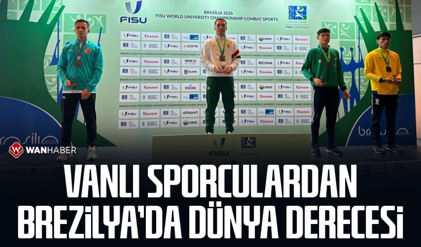 Vanlı sporculardan Brezilya’da dünya derecesi