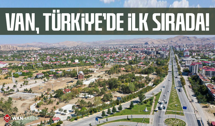 Van, sulak alan sayısında Türkiye’de ilk sırada