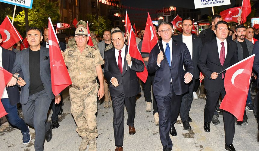 Van'da 15 Temmuz etkinlikleri