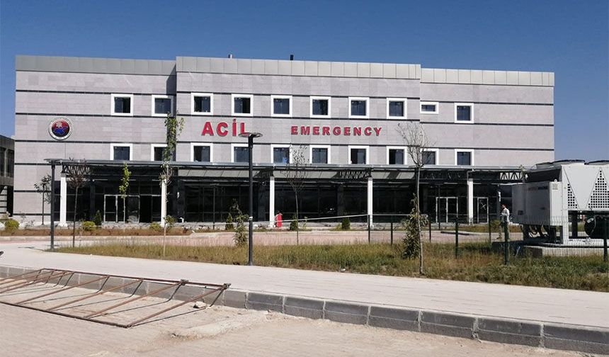 Van YYÜ'de yeni acil servis son aşamaya geldi!