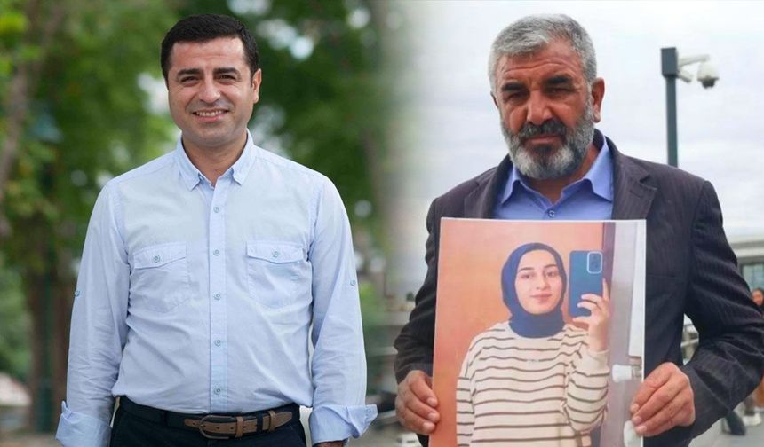 Selahattin Demirtaş, Rojin Kabaiş'in ailesiyle görüştü