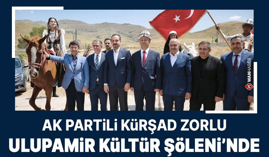 Prof. Dr. Kürşad Zorlu, Ulupamir Kültür Şöleni'nde kardeşlik mesajı verdi