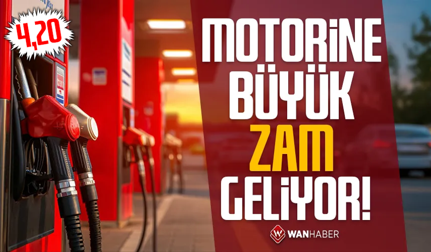 Motorine son dönemin en büyük zammı geliyor!