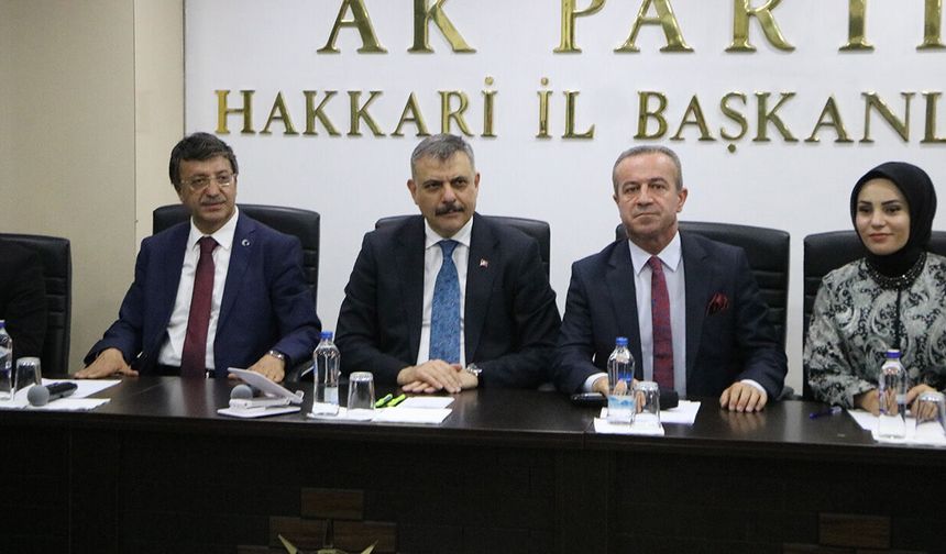 İçişleri Bakanı Mustafa Çiftçi Hakkari’de
