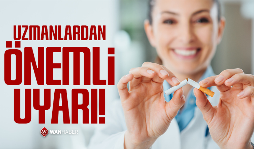 Uzmanlardan önemli uyarı! "Sigara, menopozu 1,5-2 yıl erkene çekmekte"
