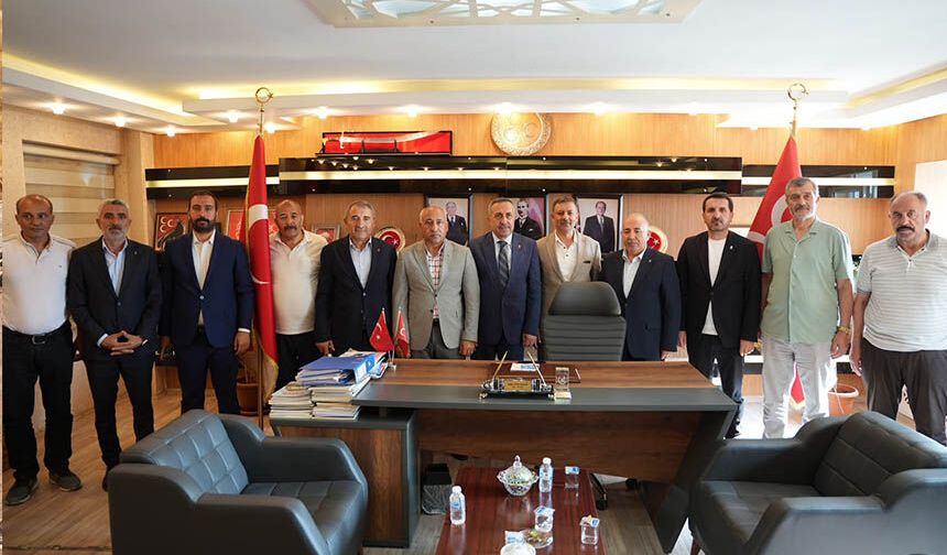 AK Parti Van İl Başkanlığından siyasi partilere ziyaret
