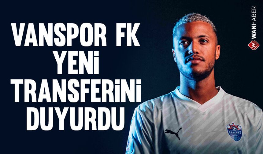 Vanspor FK'dan Hücum Hattına Güçlü Takviye: Richairo Zivkovic İmzayı Attı
