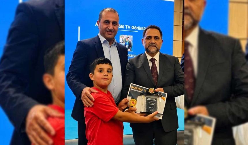 Vanlı gazeteciye ödül