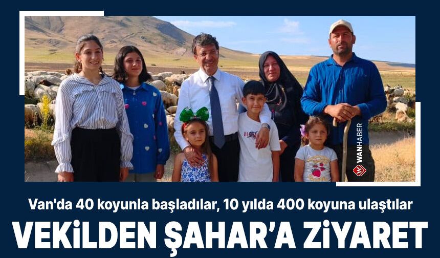 Kayhan Türkmenoğlu, çiftçi Gülçin Şahar'ı ziyaret etti