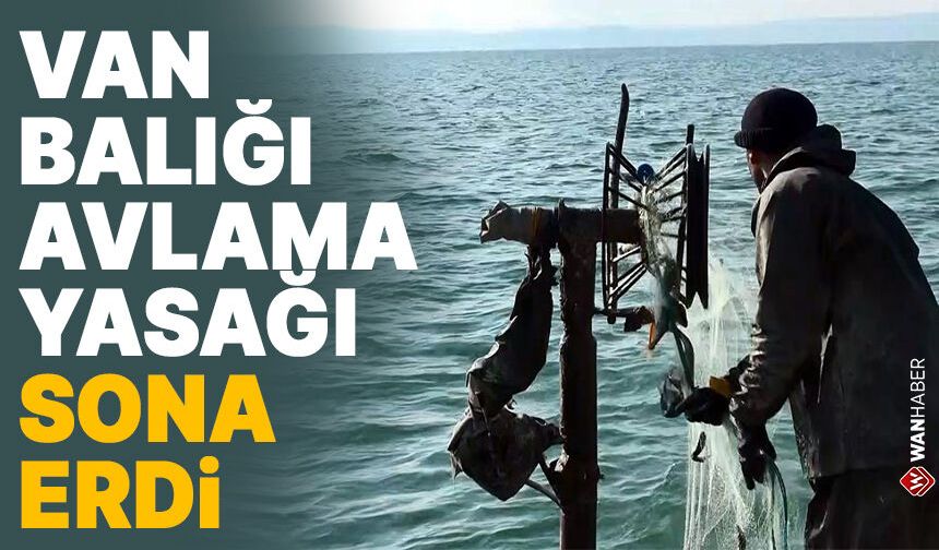 Van Balığı av yasağı sona erdi! Kaçak avcılara milyonlarca lira ceza kesildi