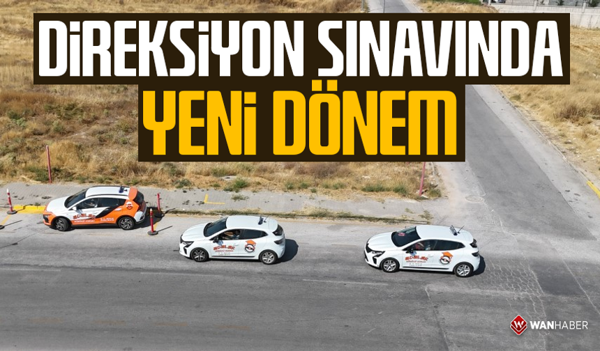 Ehliyet sınavlarında sabit parkur dönemine son