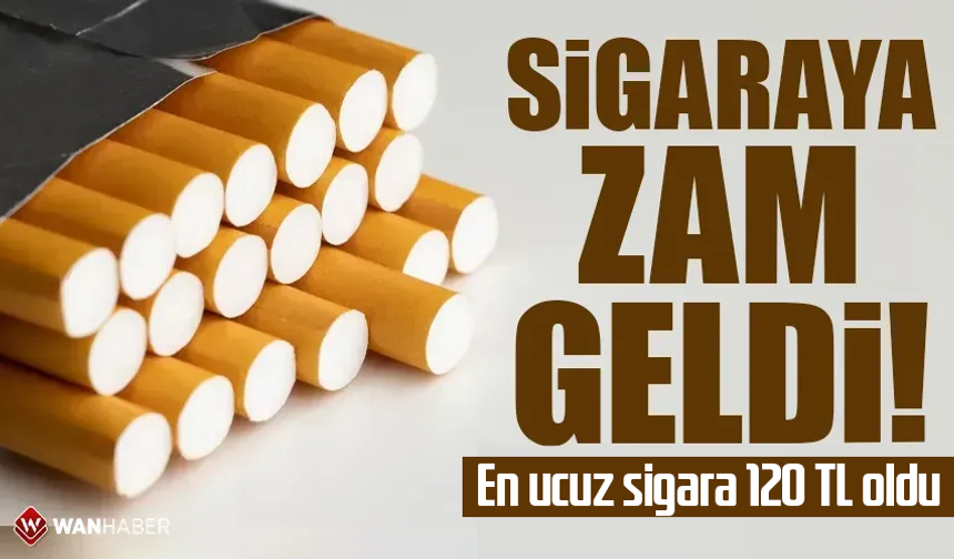 Sigara fiyatlarına bir zam daha