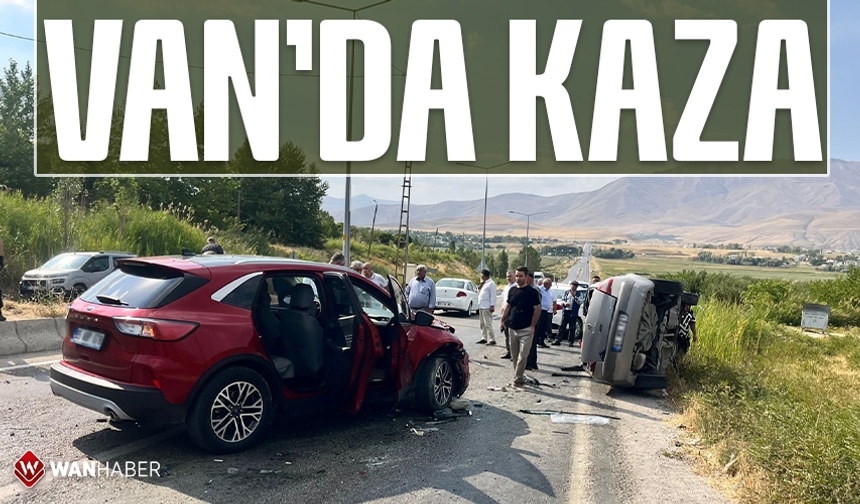 Van’da trafik kazası: 1 yaralı