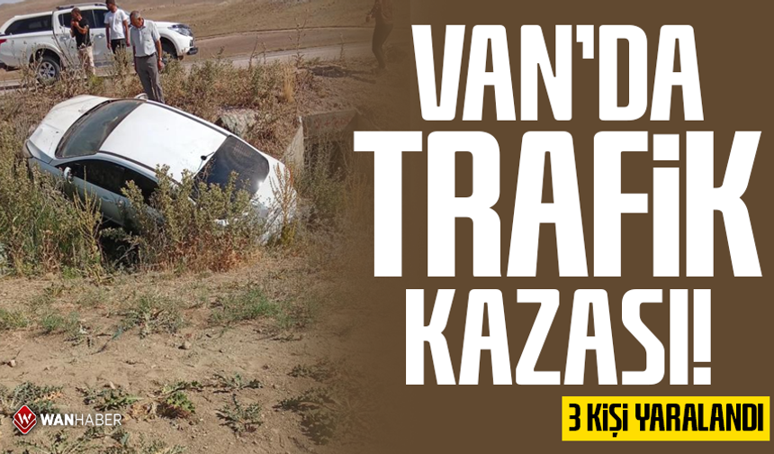 Van'da trafik kazası: 3 yaralı