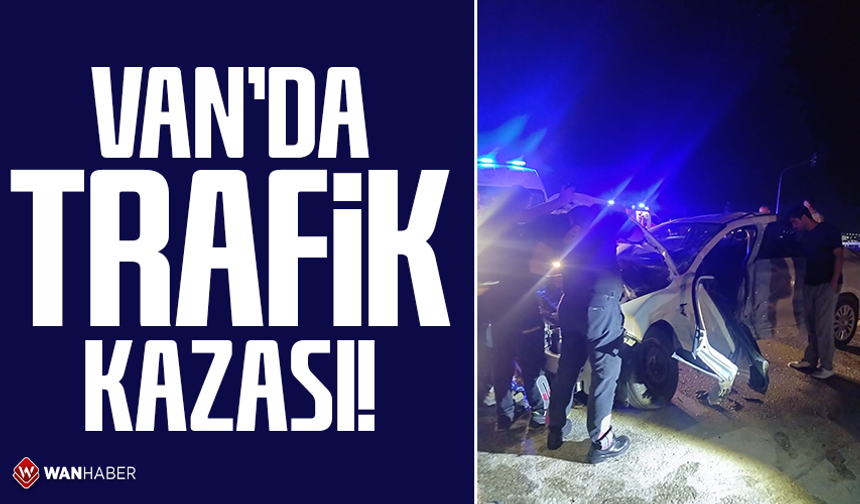 Van’da trafik kazası: 3 yaralı