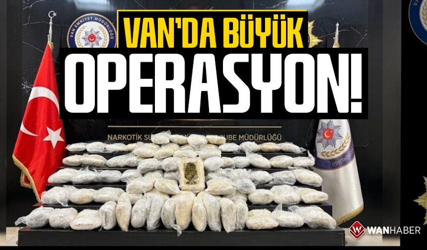 Van'da büyük operasyon! 3 kişi tuutuklandı