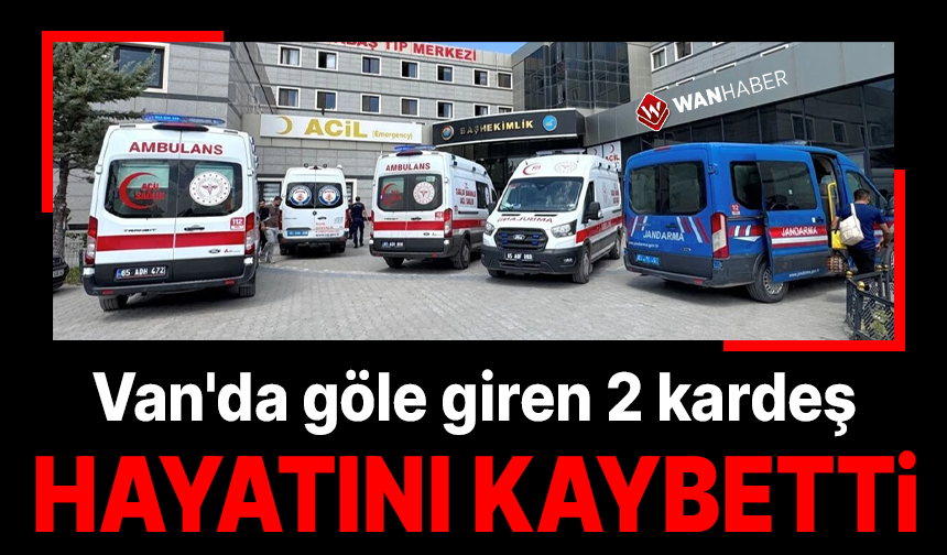 Amik Kalesi yakınlarında göle giren 2 kardeş hayatını kaybetti!