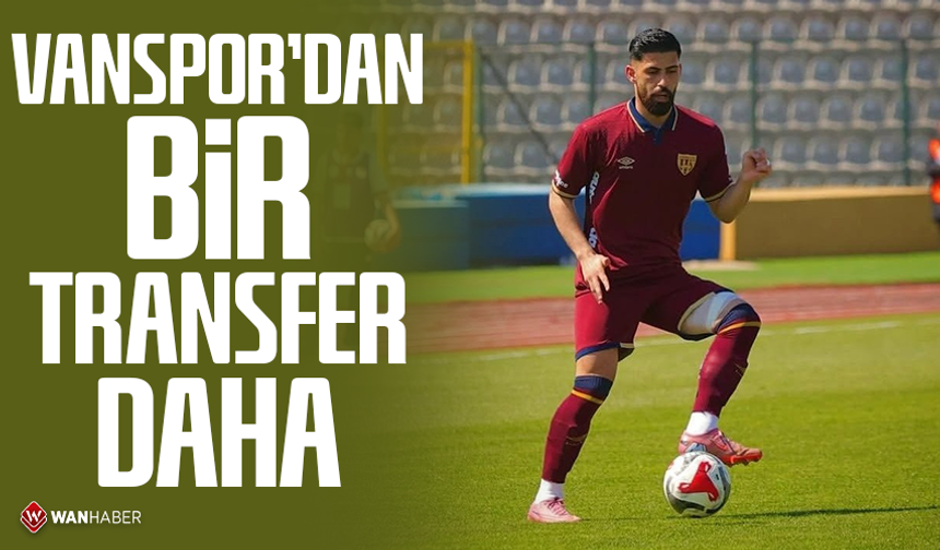 Vanspor’dan bir transfer daha