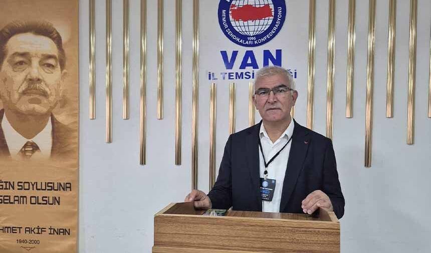 Bem-Bir-Sen Van Şube Başkanı Özsever Oldu
