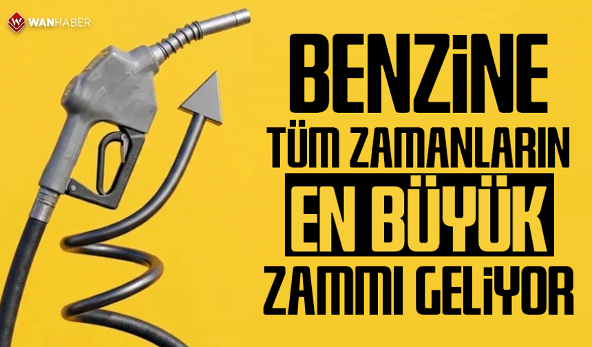Benzine tüm zamanların en büyük zammı geliyor