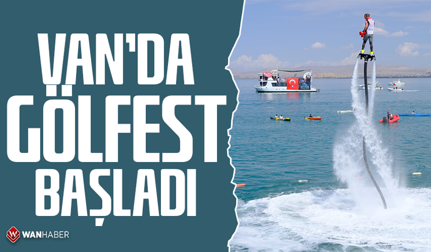 Van’da GölFest başladı