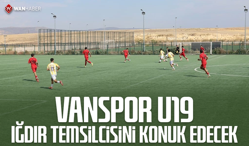Vanspor U19 Iğdır temsilcisini konuk edecek