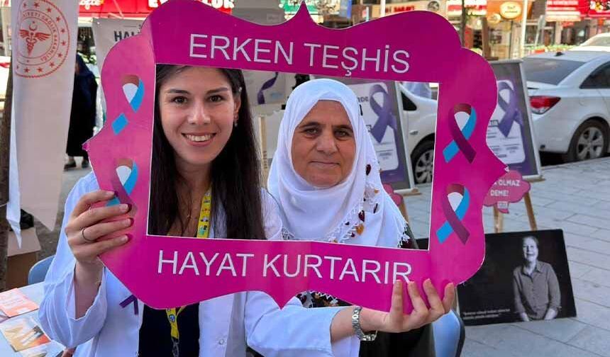 Hakkâri’de kanserde erken teşhis için farkındalık çalışması