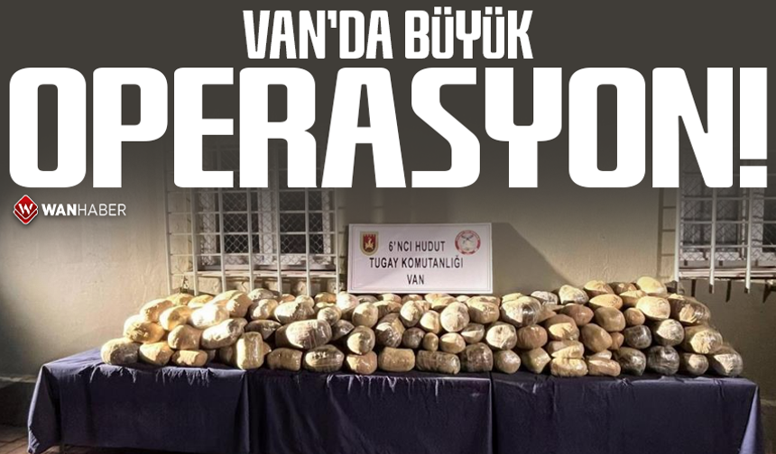 Van'da büyük operasyon