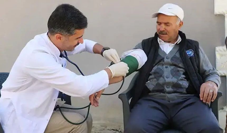 Sınır köylerinde mobil sağlık hizmeti