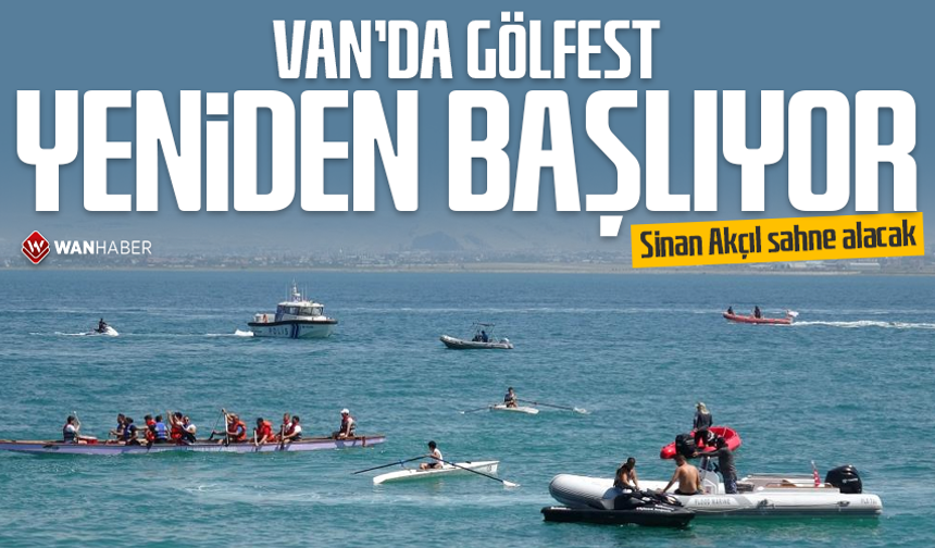 Van’da GölFest yeniden başlıyor