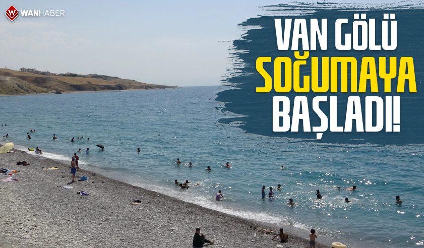 Van Gölü soğumaya başladı!