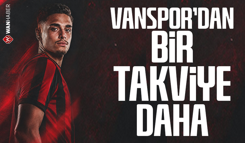 Van Spor’dan bir takviye daha