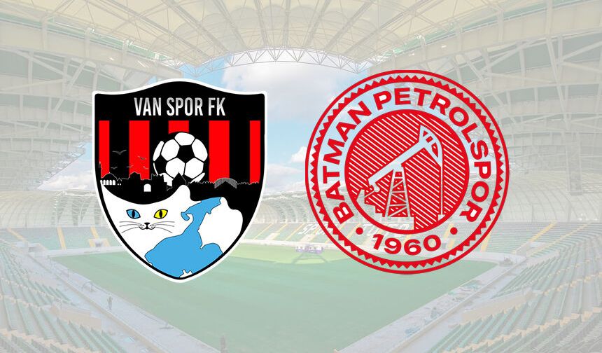 Vanspor'un Batman Petrolspor karşısındaki 11'i belli oldu