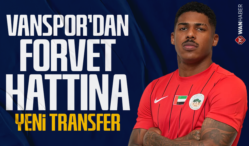 Vanspor’dan forvet hattına yeni transfer