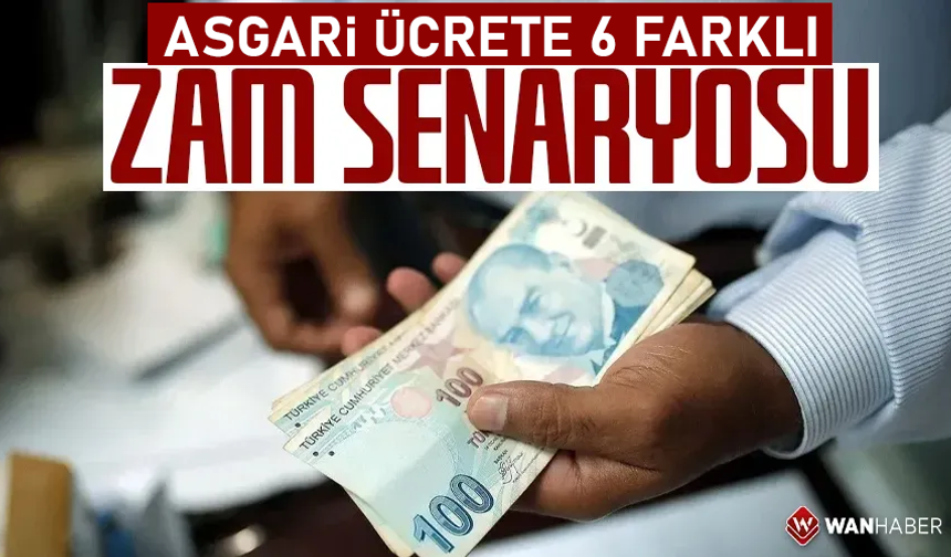 Asgari ücret için masadaki 3 senaryo