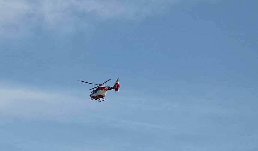 Hasta, ambulans helikopterle Van’a getirildi