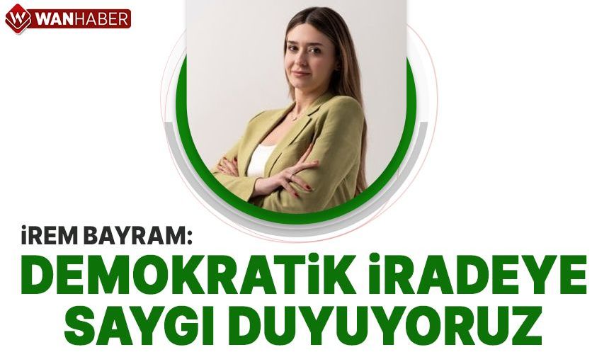 İrem Bayram'dan Van TSO seçimleri sonrası ilk açıklama!