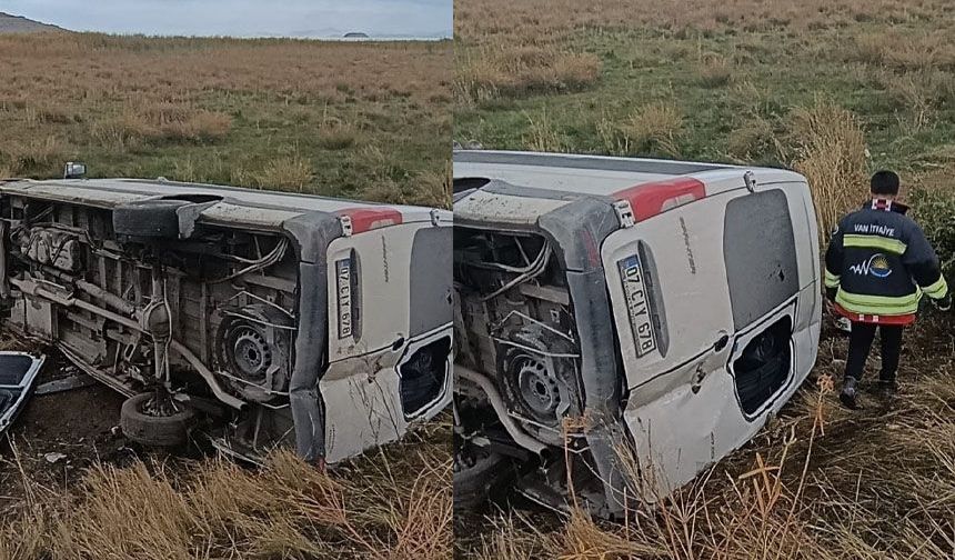 Van'da trafik kazası: 6 yaralı