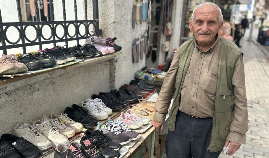Van’da 55 yıllık ayakkabı ustasının iyilik mücadelesi
