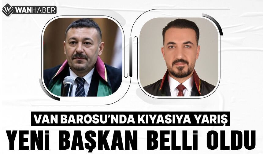Van Barosu'na kayıtlı avukatlar sandık başına gitti!