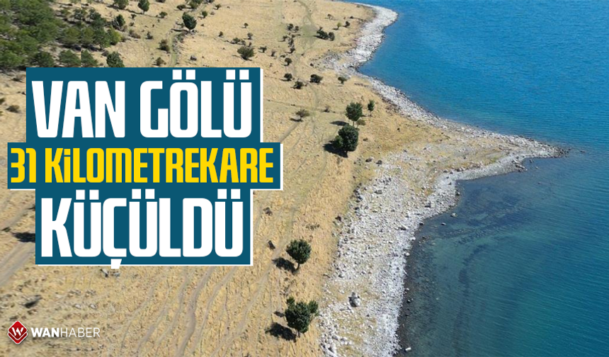 Van Gölü 35 yılda 31 kilometrekare küçüldü